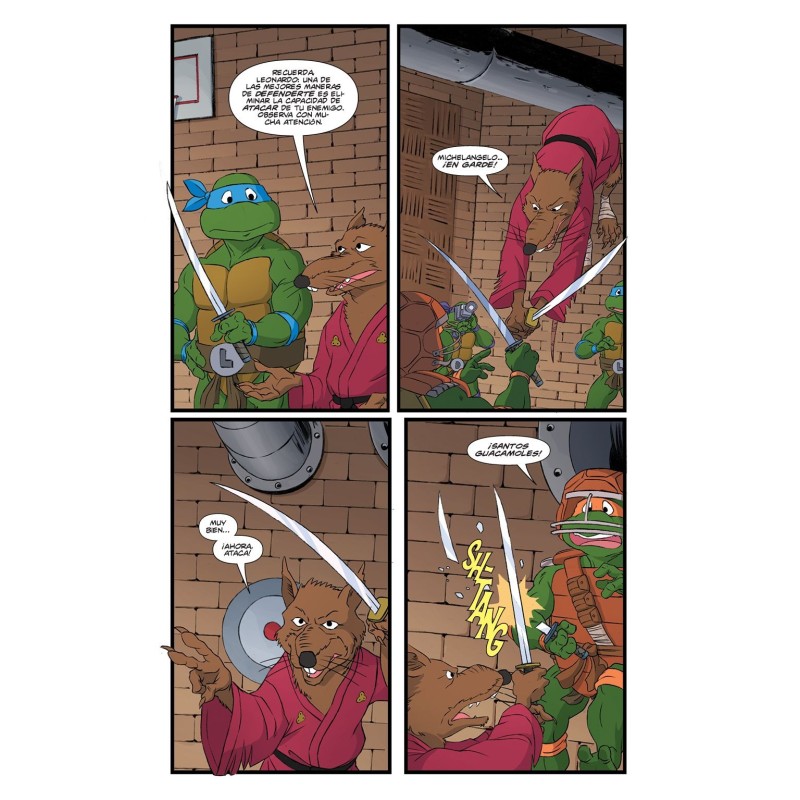 Las aventuras animadas 4: Teenage Mutant Ninja Turtles