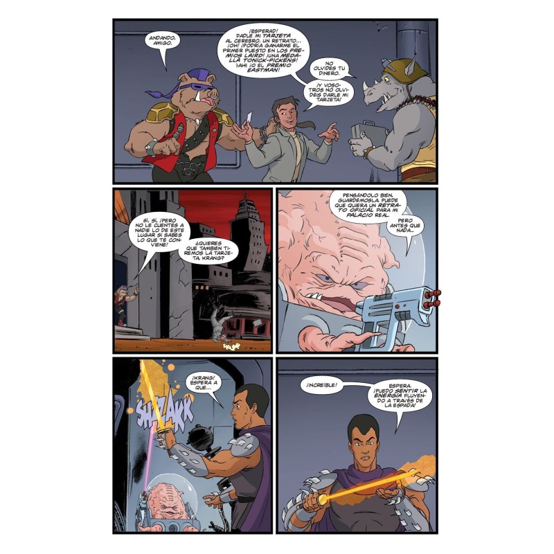 Las aventuras animadas 4: Teenage Mutant Ninja Turtles