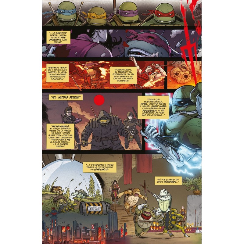 Teenage Mutant Ninja Turtles: El último Ronin II. Re-Evolution
