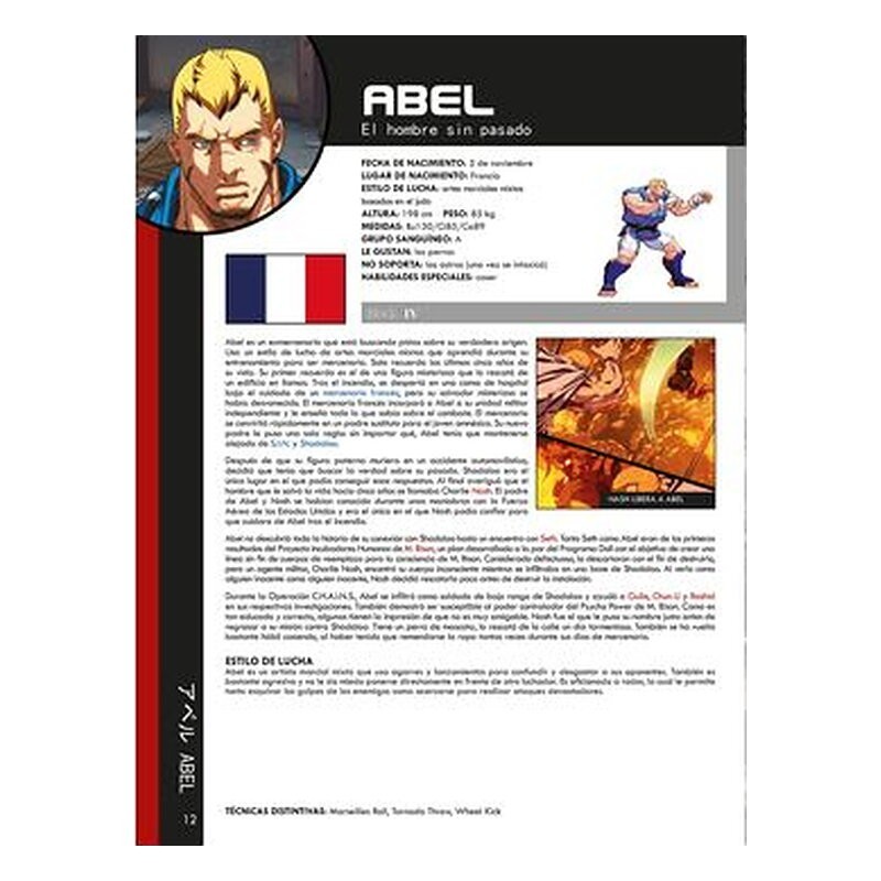 Street Fighter: Enciclopedia de guerreros mundiales
