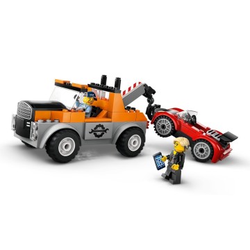 LEGO-60435 Camión Grúa y Reparación del Deportivo