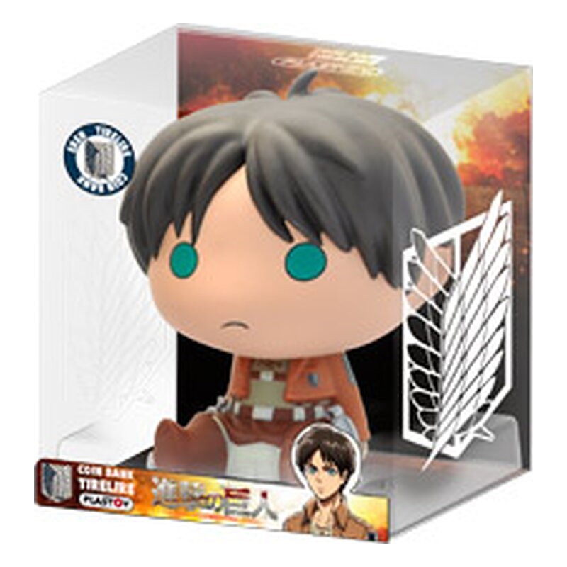 Hucha Eren Chibi re-run - Attack on Titan (16 cm)