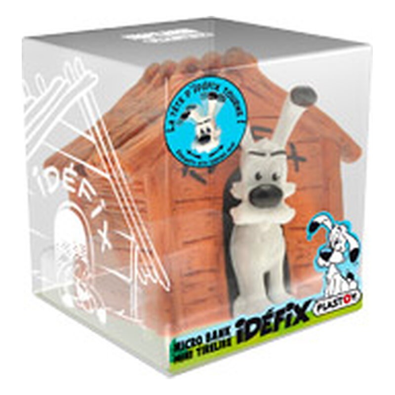 Hucha Astérix: Ideafix en caseta mini - Plastoy