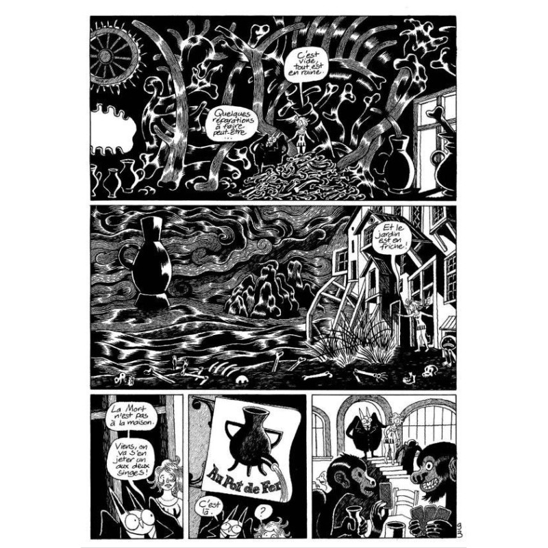 Señor Búho y el país de los muertos