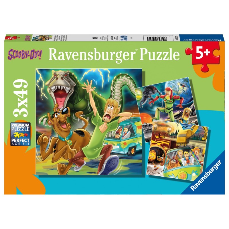 Puzzle 3x49 pz: Scooby Doo