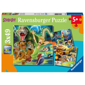 Puzzle 3x49 pz: Scooby Doo