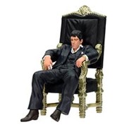Figura SD Toys Tony Montana sentado - Scarface (18 cm)