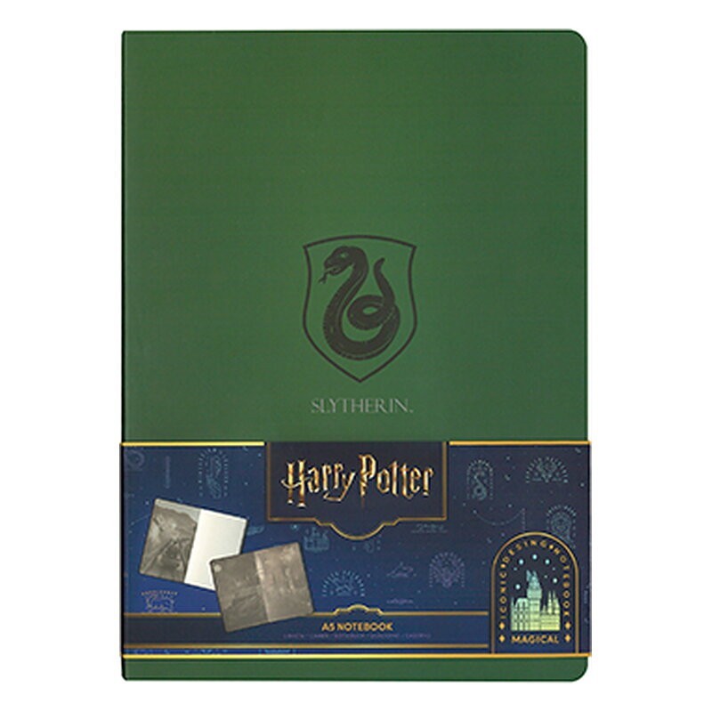 Cuaderno Harry Potter: Slytherin tapa blanda - SD Toys
