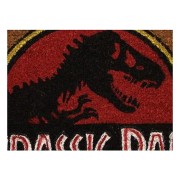 Felpudo Jurassic Park: logo (60 x 40 cm) - SD Toys