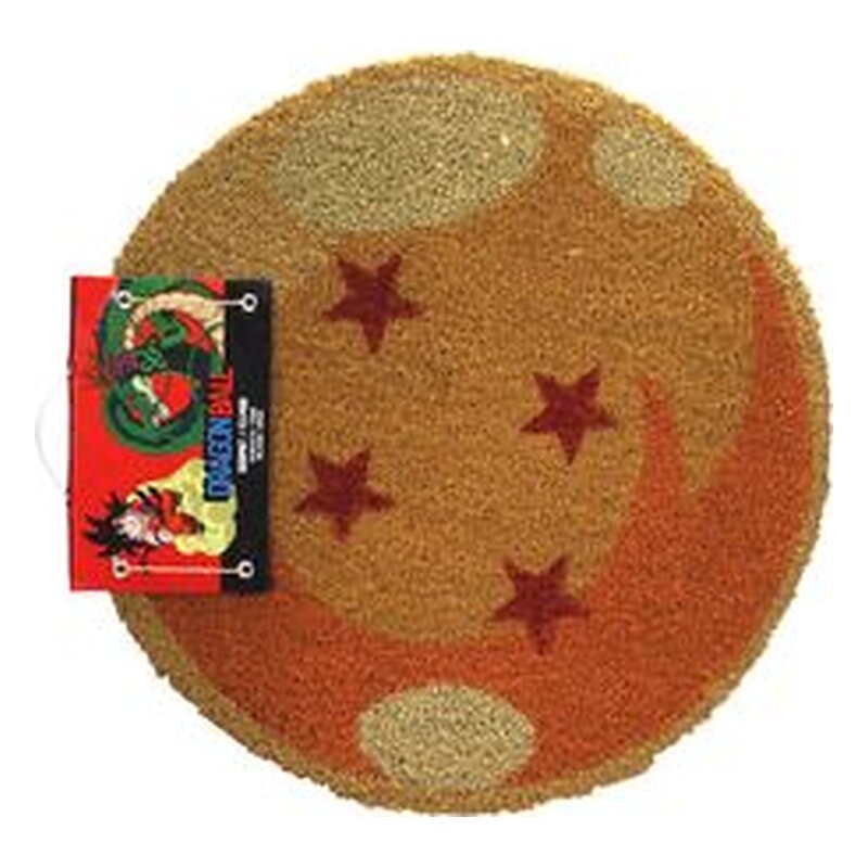 Felpudo Dragon Ball: Bola de 4 estrellas redondo - SD Toys