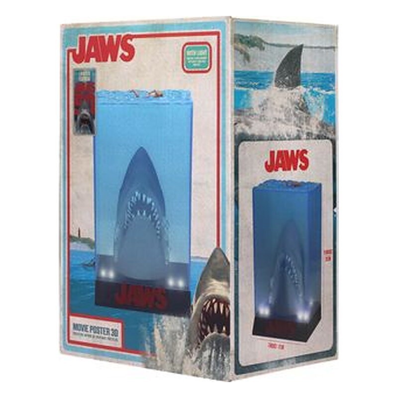 Figura póster con luz 50 aniversario Jaws - SD Toys