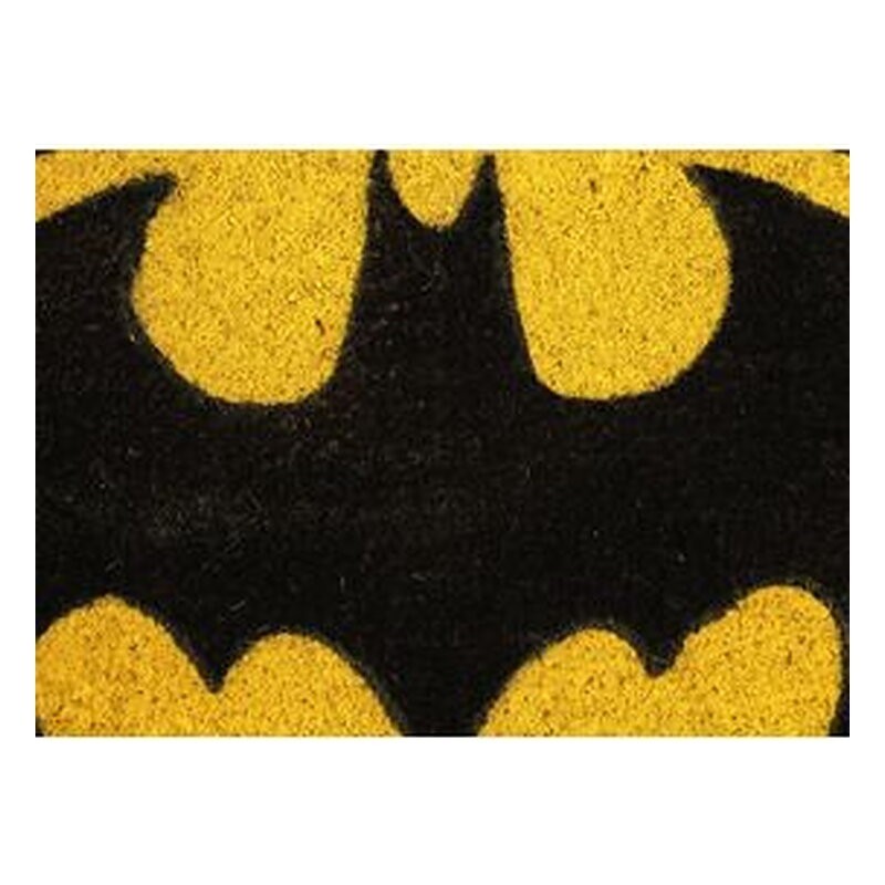 Felpudo DC Universe: logo de Batman ovalado 60 x 40 cm - SD Toys