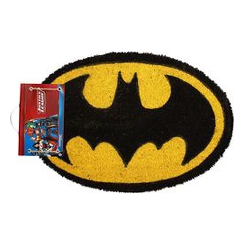 Felpudo DC Universe: logo de Batman ovalado 60 x 40 cm - SD Toys