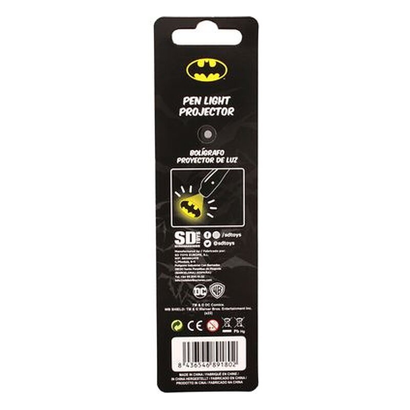 Bolígrafo DC Universe: Batman con luz - SD Toys