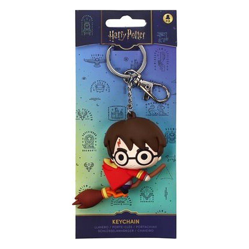 Llavero Harry Potter: Harry Potter con capa roja - SD Toys