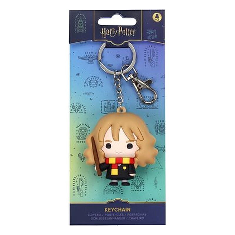 Llavero Harry Potter: Hermione Granger figurativo de goma - SD Toys
