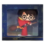 Figura de goma Harry Potter sobre Nimbus con capa roja - Harry Potter