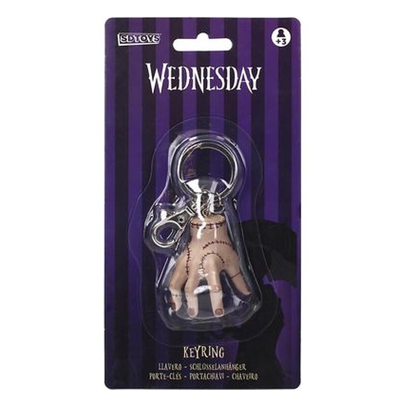 Llavero Wednesday: Thing figurativo - SD Toys