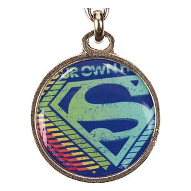 Llavero DC Universe: Superman redondo metal - SD Toys