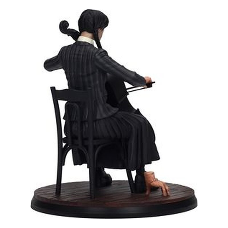 Figura Wednesday Addams con violonchelo - Wednesday (15 cm)