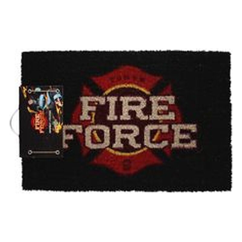 Felpudo Fire Force: logo (60 x 40 cm) - SD Toys