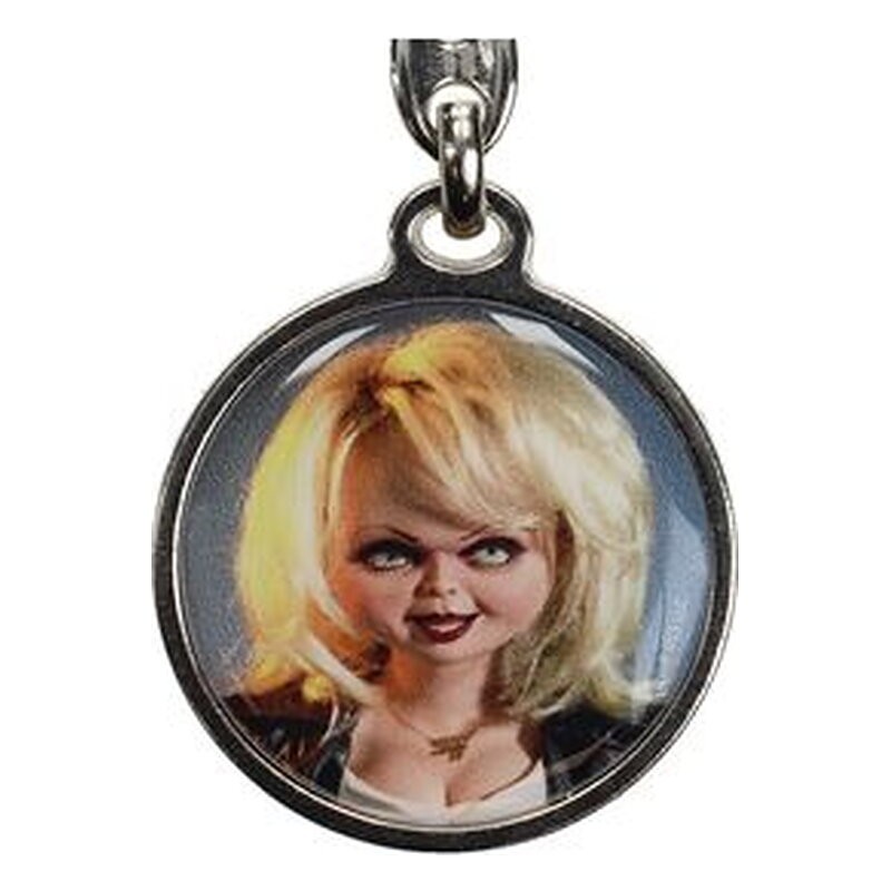 Llavero Chucky: Tiffany redondo metálico - SD Toys