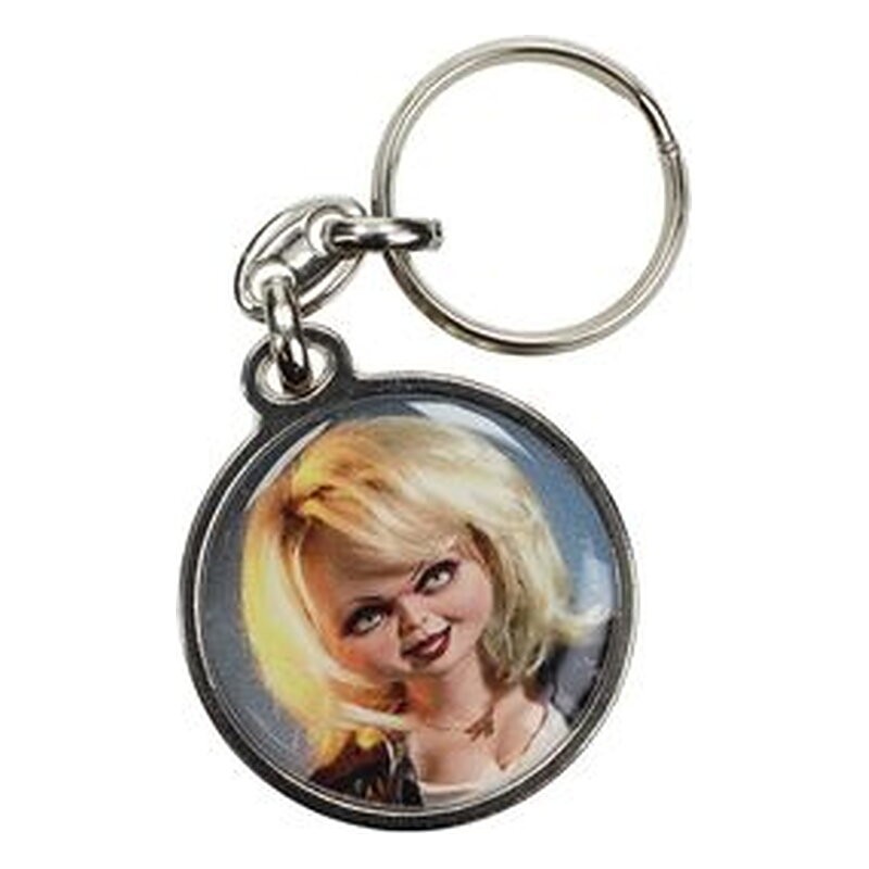 Llavero Chucky: Tiffany redondo metálico - SD Toys