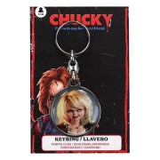Llavero Chucky: Tiffany redondo metálico - SD Toys