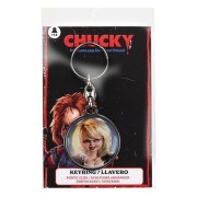 Llavero Chucky: Tiffany redondo metálico - SD Toys