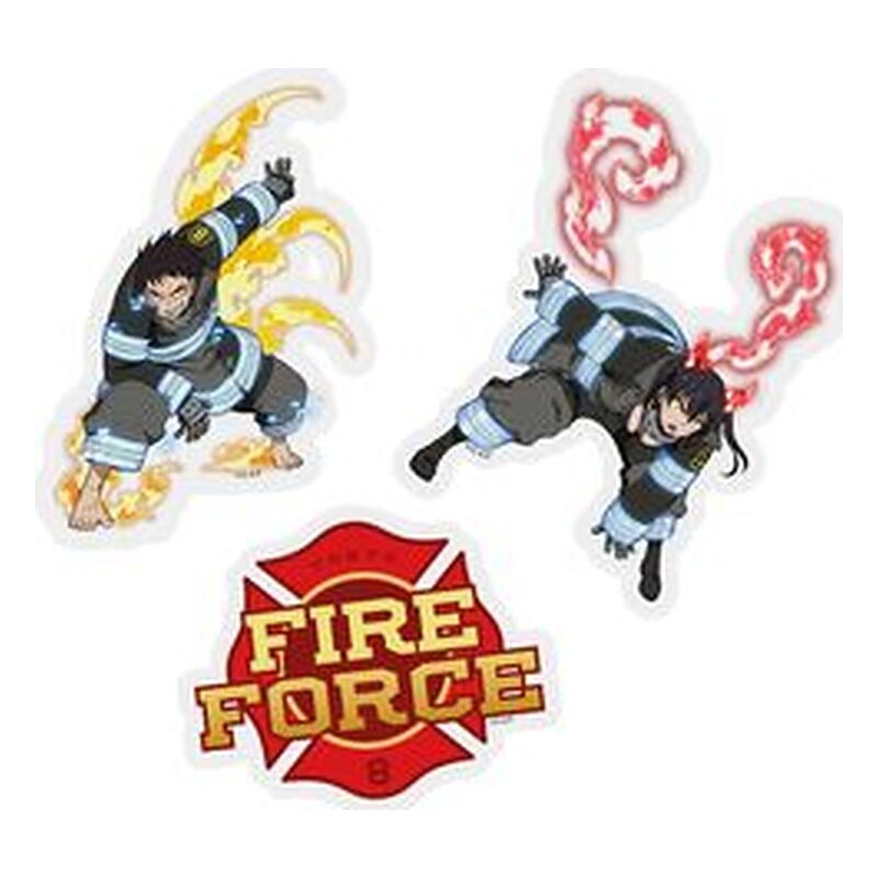 Set de pegatinas Fire Force - SD Toys