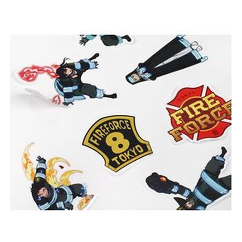 Set de pegatinas Fire Force - SD Toys