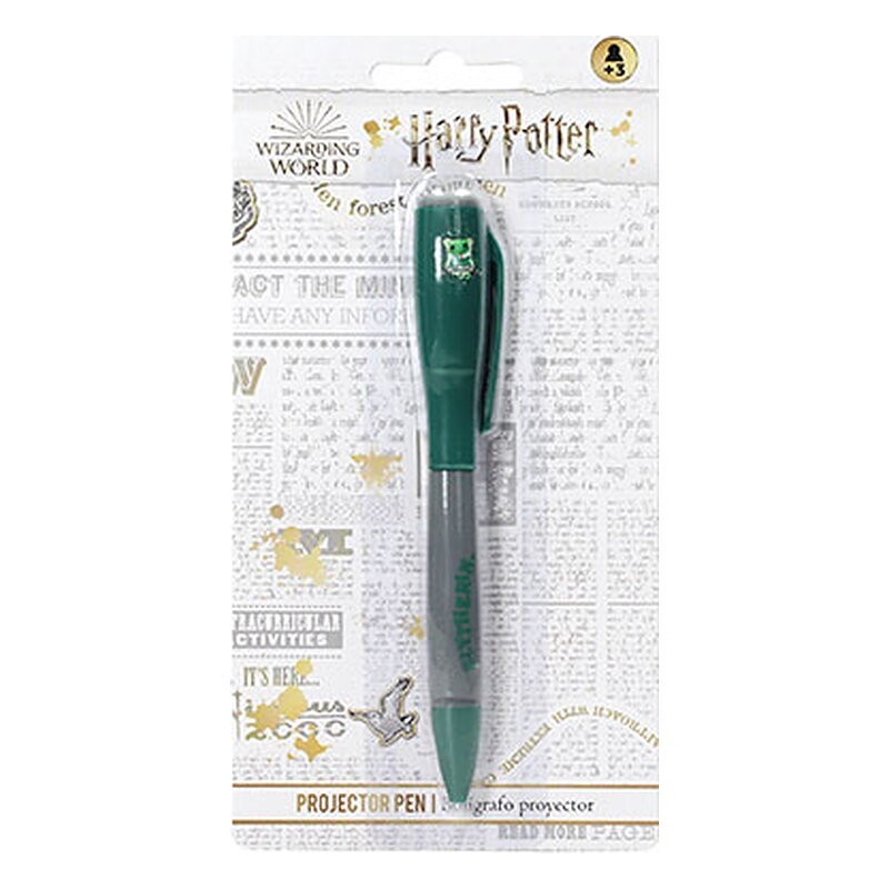 Bolígrafo Harry Potter: Slytherin con luz - SD Toys