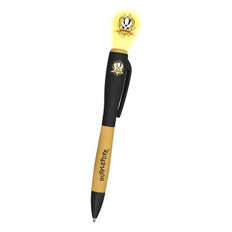 Bolígrafo Harry Potter: Hufflepuff con luz - SD Toys