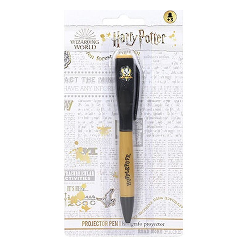 Bolígrafo Harry Potter: Hufflepuff con luz - SD Toys