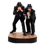 Figura Jake y Elwood cantando set 2 figuras con luz - The Blues Brothers (18 cm)