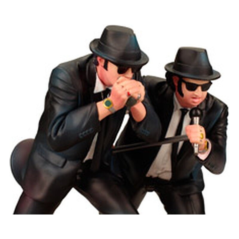 Figura Jake y Elwood cantando set 2 figuras con luz - The Blues Brothers (18 cm)