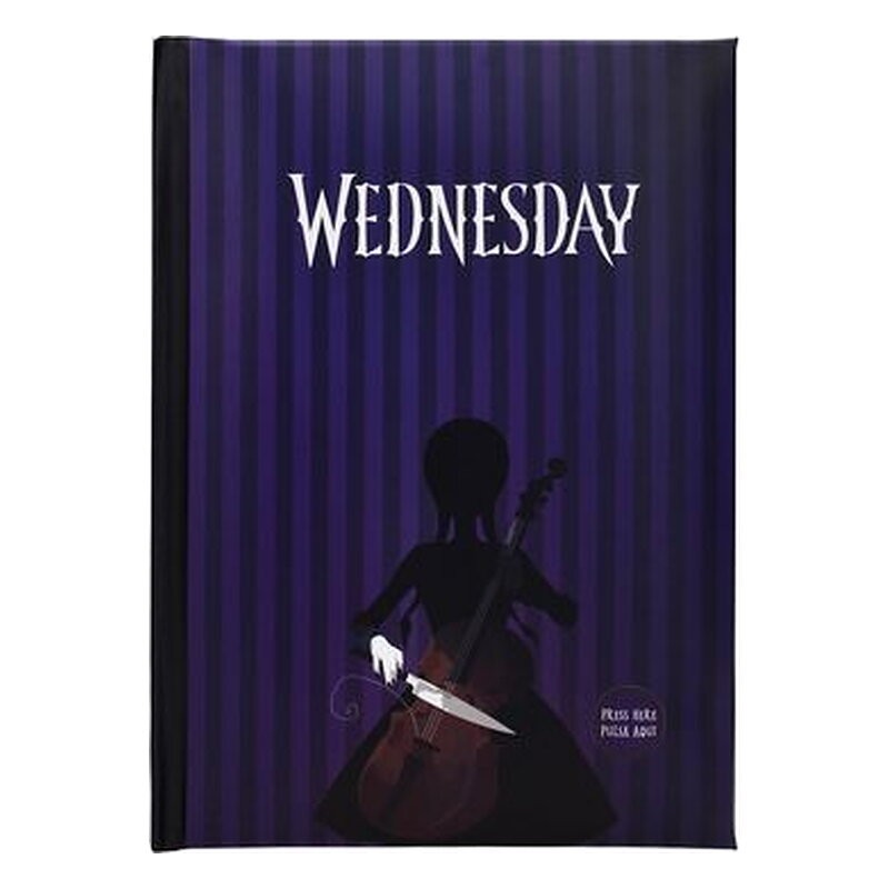 Libreta Wednesday: Classic con luz - SD Toys
