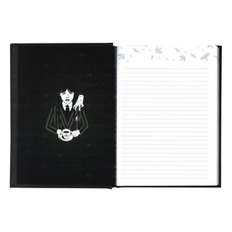 Libreta Wednesday: rosetón con luz - SD Toys