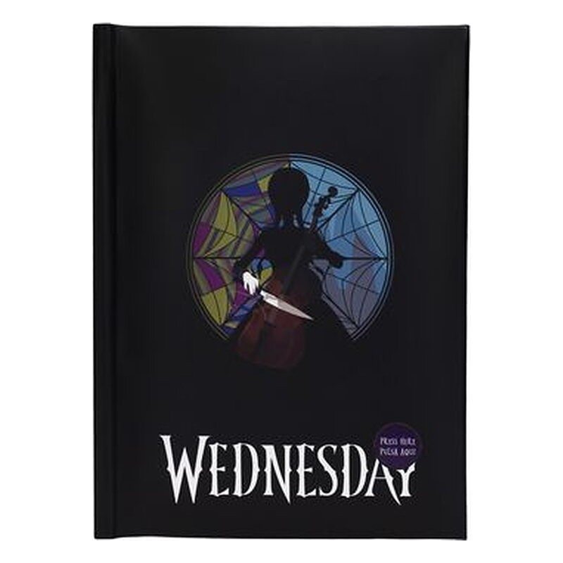 Libreta Wednesday: rosetón con luz - SD Toys