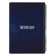 Libreta espiral Wednesday: Lluvia efecto 3D A5 - SD Toys