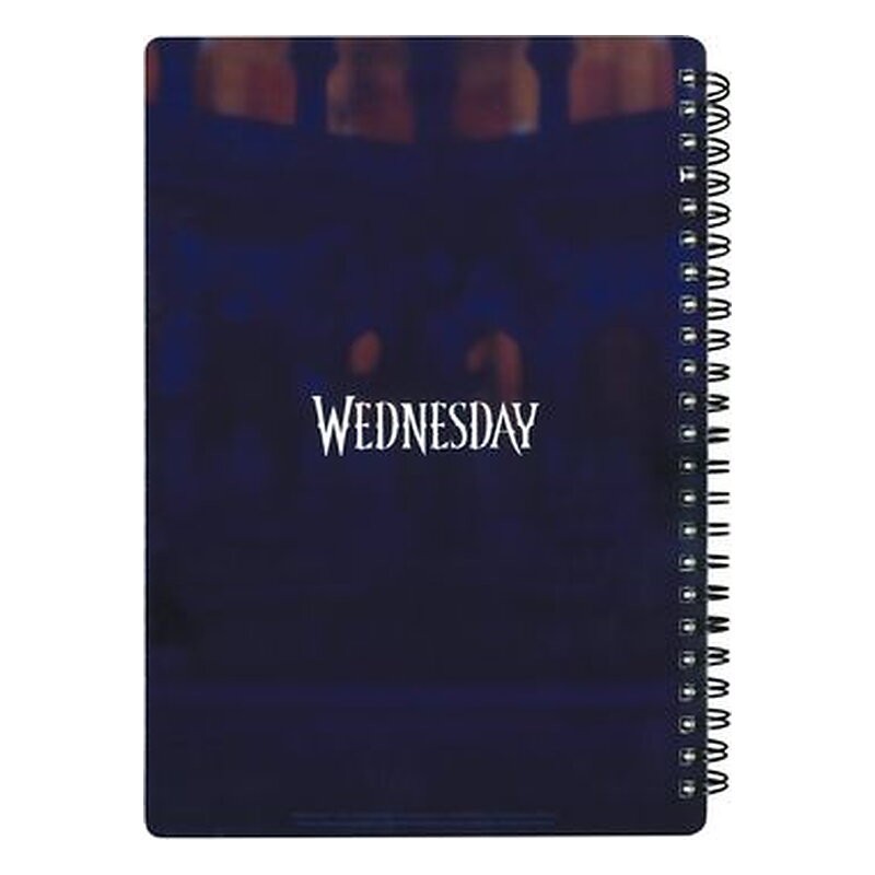 Libreta espiral Wednesday: Enid efecto 3D A5 - SD Toys