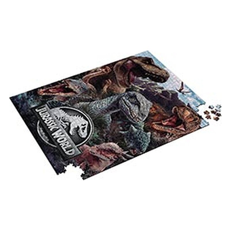 Puzle Jurassic Park: collage de dinosaurios carnívoros - SD Toys