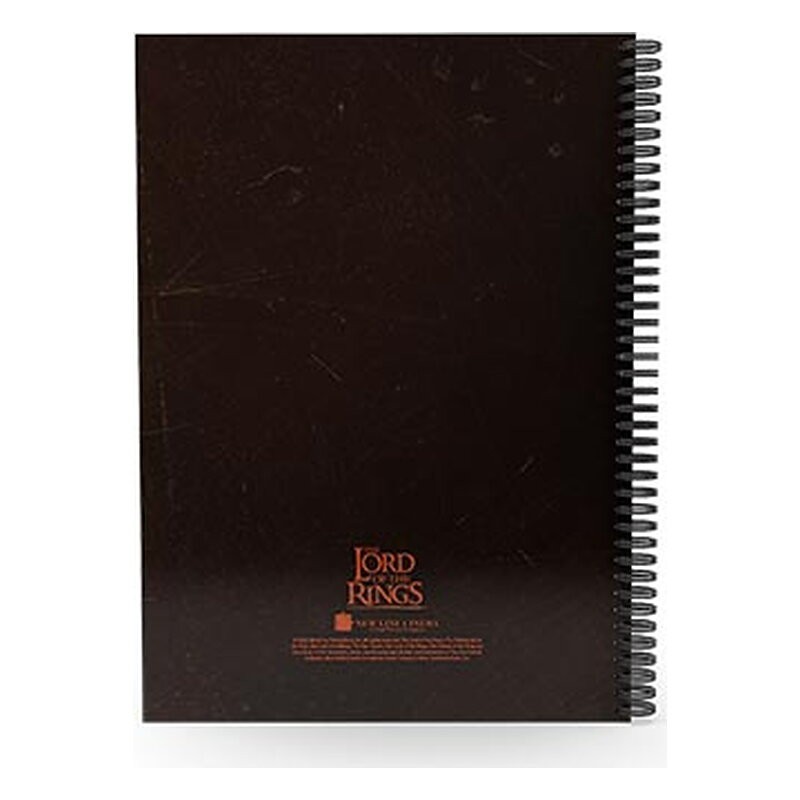 Libreta espiral El Señor de los Anillos: Frodo y Sam efecto 3D A5 - SD Toys