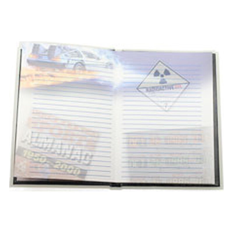 Libreta Regreso al futuro: logo con luz - SD Toys