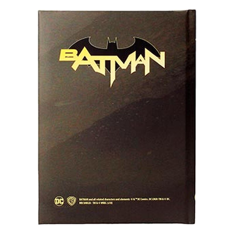 Libreta DC: Batseñal con luz Batman - SD Toys