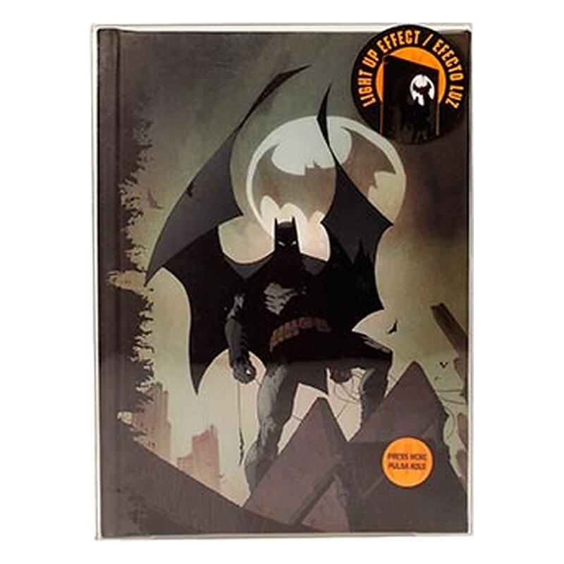 Libreta DC: Batseñal con luz Batman - SD Toys