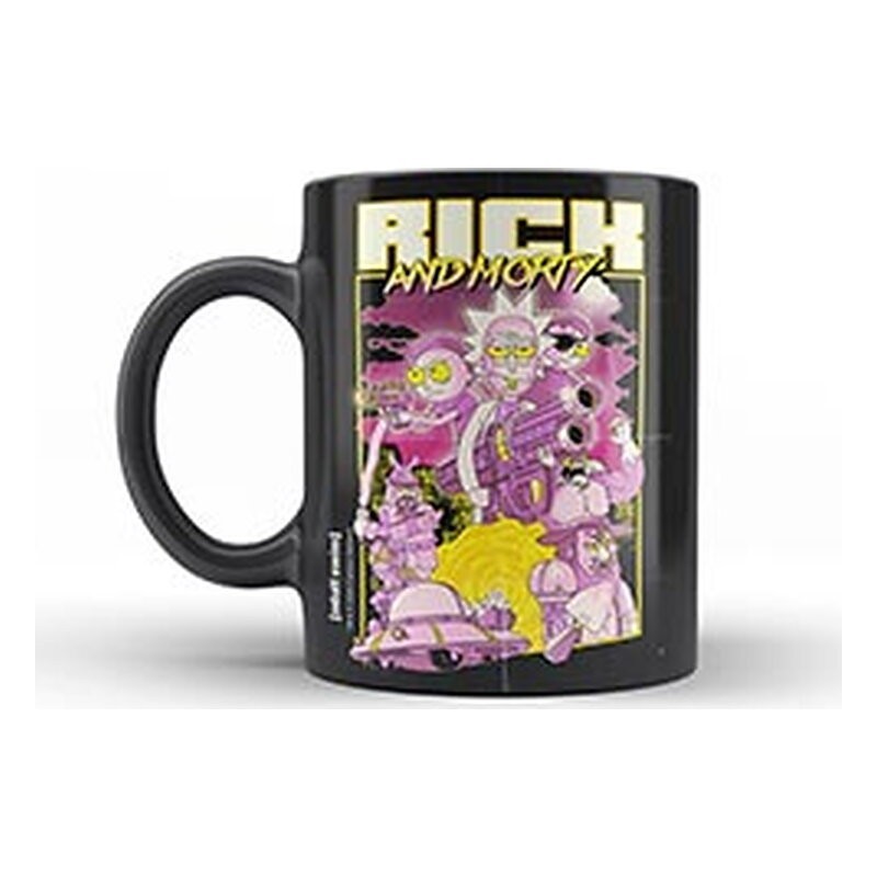 Taza Rick y Morty: póster retro - SD Toys