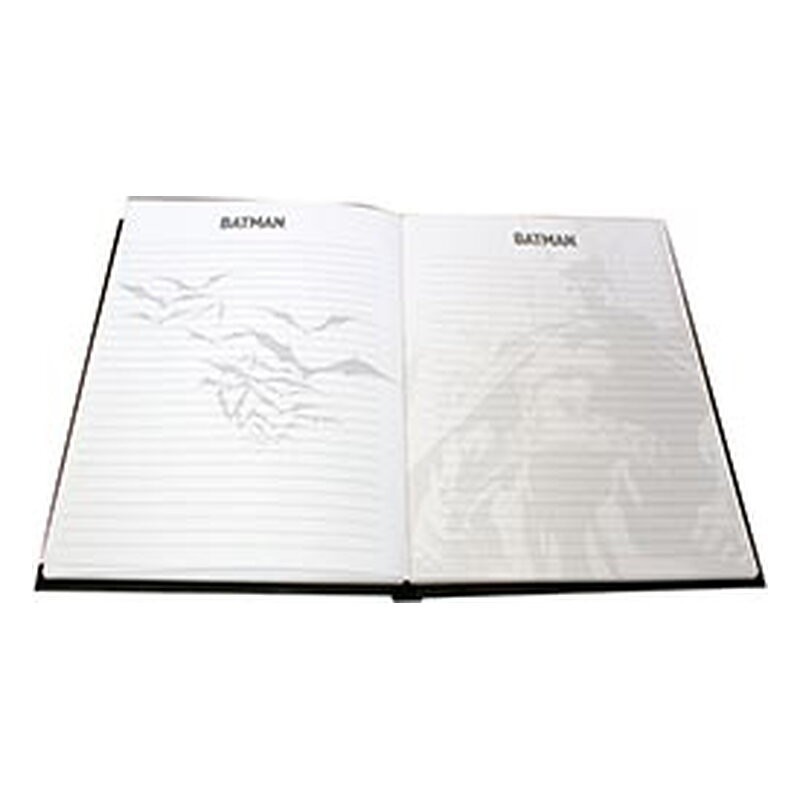 Libreta DC Universe: símbolo de Batman con luz - SD Toys