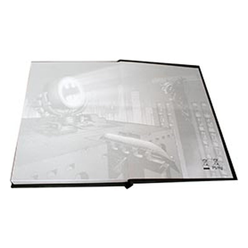 Libreta DC Universe: símbolo de Batman con luz - SD Toys