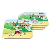 Posavasos Astérix: Los Juegos Olímpicos cuadrados - SD Toys (6 uds.)
